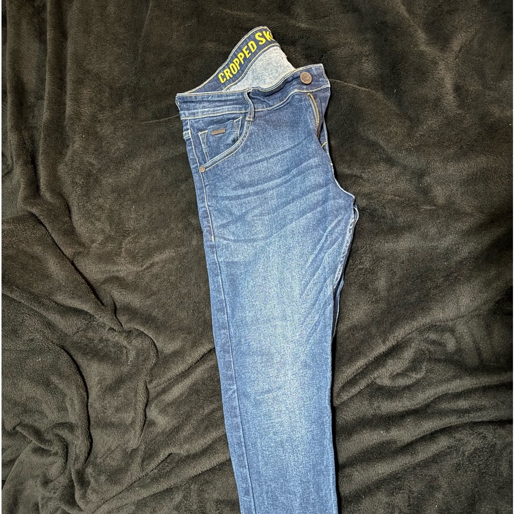 New skinny cropped jeans